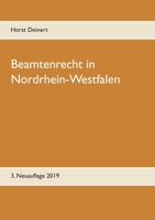 Beamtenrecht in Nordrhein-Westfalen (German Edition) 3749469180 Book Cover