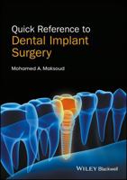 Quick Reference to Dental Implant Surgery 1119290120 Book Cover