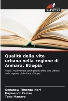 Qualità della vita urbana nella regione di Amhara, Etiopia (Italian Edition) 6208559537 Book Cover