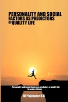 Personality and social factors as predictors of quality of life in senior citizens 5745772670 Book Cover