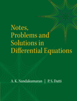 Notes, Problems and Solutions in Differential Equations 1009610023 Book Cover