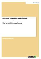 Die Investitionsrechnung 366813894X Book Cover