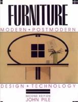 Furniture: Modern + Postmodern, Design + Technology 0471854387 Book Cover