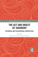 The Act and Object of Judgment 1032178337 Book Cover