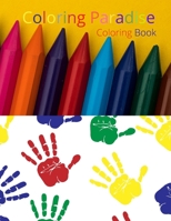 Coloring Paradise: Coloring Book B08XS3YKV3 Book Cover
