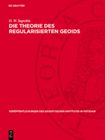 Die Theorie Des Regularisierten Geoids 3112730321 Book Cover