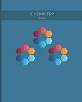 Chemistry Notebook: 122 pages of hexagonal paper, 8x10 size to fit inside of a binder 1793405417 Book Cover