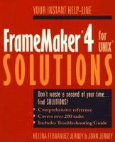 FrameMaker for UNIX Solutions 0471590762 Book Cover