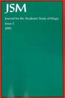 Journal for the Academic Study of Magic 3 1869928962 Book Cover