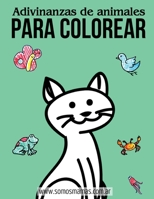 Adivinanzas de Animales para Colorear (Spanish Edition) 9874287756 Book Cover