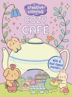 Creative Coloring: Cozy Café Mini-Coloring Kit B0GPNK3FDZ Book Cover