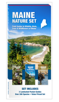 Maine Nature Set: Field Guides to Wildlife, Birds, Trees & Wildflowers of Maine 1620051443 Book Cover