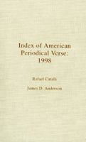 Index of American Periodical Verse 1998 0810838885 Book Cover