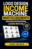 LOGO DESIGN INCOME MACHINE: MAKE $10,000/MONTH CREATING PROFESSIONAL LOGOS WITH AI B0HDLJ25Y8 Book Cover