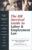 The Hr Survival Guide to Labor & Employment Law 0872182932 Book Cover