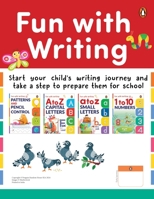 Fun with Writing (Pack of 4 Books): A Set of 4 Activity Books for Preschool Kids, Toddlers Book for 3+ [Penguin Early Learning Series] 9815144251 Book Cover