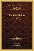The One Before 1356936164 Book Cover