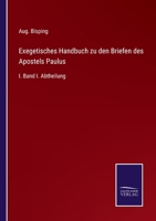 Exegetisches Handbuch Zu Den Briefen Des Apostels Paulus, Volume 1... 3375116640 Book Cover