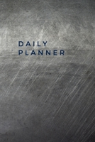 Daily Planner: 2 Minute Planner for Increased Productivity and Decreased Stress, Daily To Do Work Planner, Undated, Chrome 1675876568 Book Cover