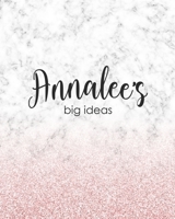 Annalee's Big Ideas: Personalized Notebook - 8x10 Lined Women's Journal 1698434839 Book Cover