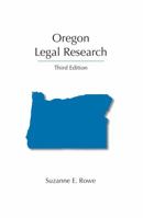 Oregon Legal Research 1531009638 Book Cover