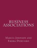 Business Associations 0989693600 Book Cover