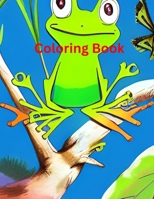 Coloring Book: Awesome children's coloring book. B0C6BT8TTV Book Cover