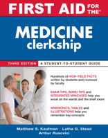 First Aid for the Medicine Clerkship (First Aid Series) 0071633820 Book Cover