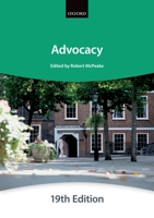 Advocacy 0198860382 Book Cover