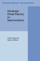 Dyslexia: From Theory to Intervention 904815457X Book Cover