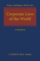 Corporate Laws of the World: A Handbook 184946197X Book Cover