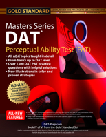 DAT Masters Series Perceptual Ability Test (Pat): Strategies and Practice for the Dental Admission Test Pat, Dental School Interview Advice by Gold St 1927338476 Book Cover