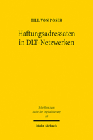 Haftungsadressaten in Dlt-Netzwerken 3161624254 Book Cover