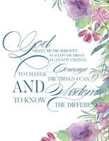 Write the Vision Monthly/Weekly Christian Planner: January 2020 to December 2020_Serenity prayer - floral 1660212502 Book Cover