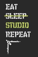 Eat Sleep Studio Repeat: Architecture Sketch Book 1796679062 Book Cover