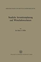 Staatliche Investitionsplanung Und Wirtschaftswachstum 3663040054 Book Cover