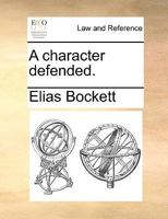 A character. 1170053394 Book Cover