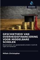 GESCHIKTHEID VAN OVERHEIDSFINANCIERING VOOR MIDDELBARE SCHOLEN: Bewijsstukken van geselecteerde scholen in de N.W. regio van Kameroen 620085517X Book Cover