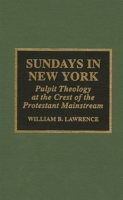 Sundays in New York 0810830795 Book Cover