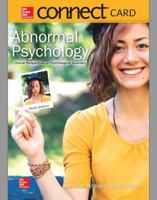 Connect Access Card for Abnormal Psychology: Clinical Perspectives on Psychological Disorders 1260431398 Book Cover