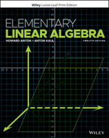 Elementary Linear Algebra 0470937475 Book Cover