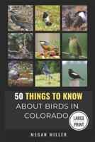 50 Things to Know About Birds in New Jersey Large Print: Birding in the Garden State (50 Things to Know About Birds - Large Print Series) B0FNK33PLT Book Cover