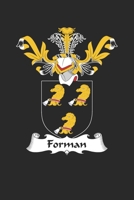 Forman: Forman Coat of Arms and Family Crest Notebook Journal (6 x 9 - 100 pages) 1696028035 Book Cover