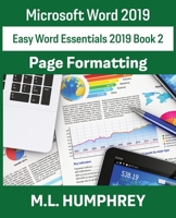 Word 2019 Page Formatting 163744060X Book Cover