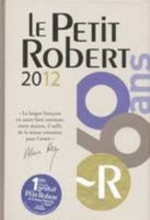 Le Petit Robert De La Langue Francaise 2012 (French Edition) 284902841X Book Cover