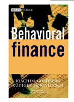 Behavioral Finance (Wiley Finance) 0471497843 Book Cover