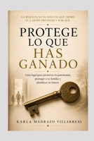 PROTEGE LO QUE HAS GANADO: Una guía práctica para preservar tu patrimonio, proteger a tu familia y planificar el futuro (Spanish Edition) B0HDBRJT8T Book Cover