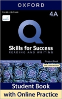 Q Skills for Success (3rd Edition). Reading & Writing 4. Split Student's Book Pack Part A 0194904075 Book Cover