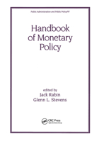 Handbook of Monetary Policy 1138475777 Book Cover
