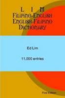 LIM Filipino-English English-Filipino Dictionary 0557038006 Book Cover